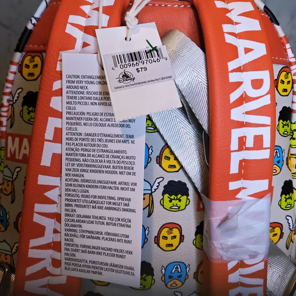 "Marvel The Avengers" Loungefly Mini Backpack NWT - Picture 9 of 9